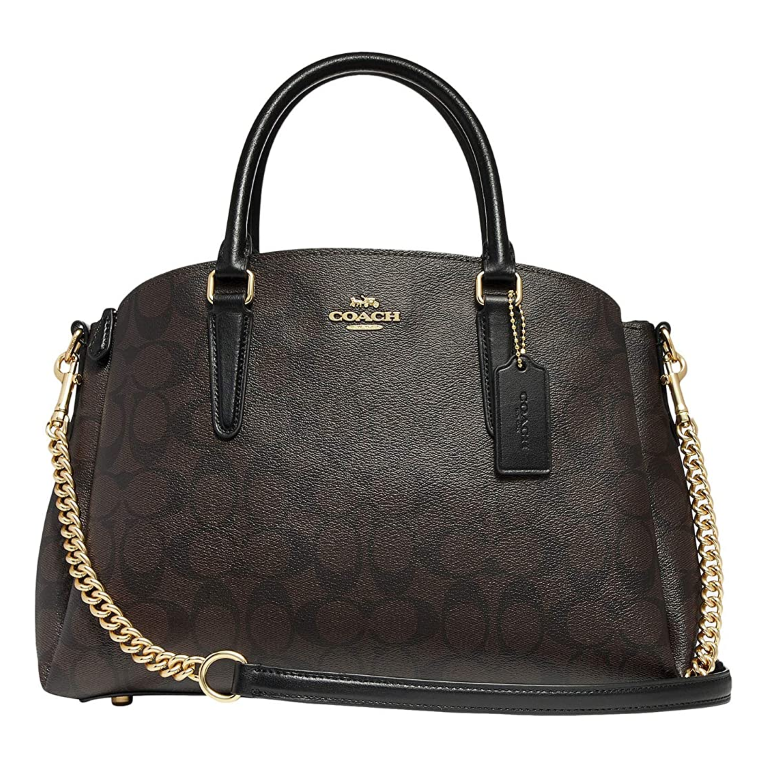 COACH Sage Carryall Handbag In Signature Canvas with Detachable