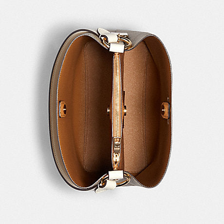 COACH Town Bucket Bag/Tote Bag with Detachable Strap for Shoulder/Crossbody Wear