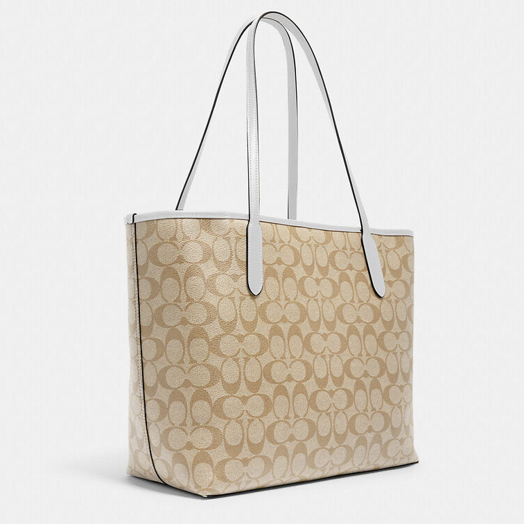C.O.A.C.H Signature Canvas City Tote Bag