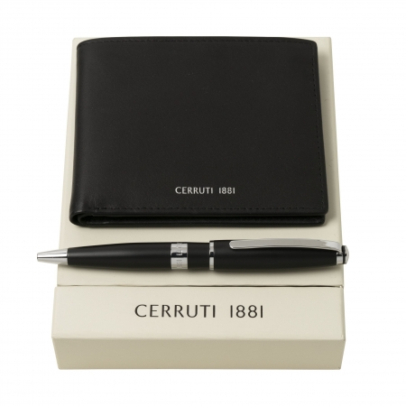 SET CERRUTI 1881 (Ballpoint Pen and Wallet)
