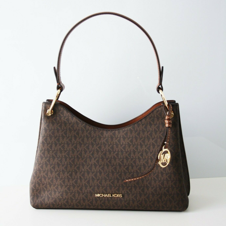 M.I.C.H.A.E.L K.O.R.S Joan Medium Magnetic Snap Shoulder Bag