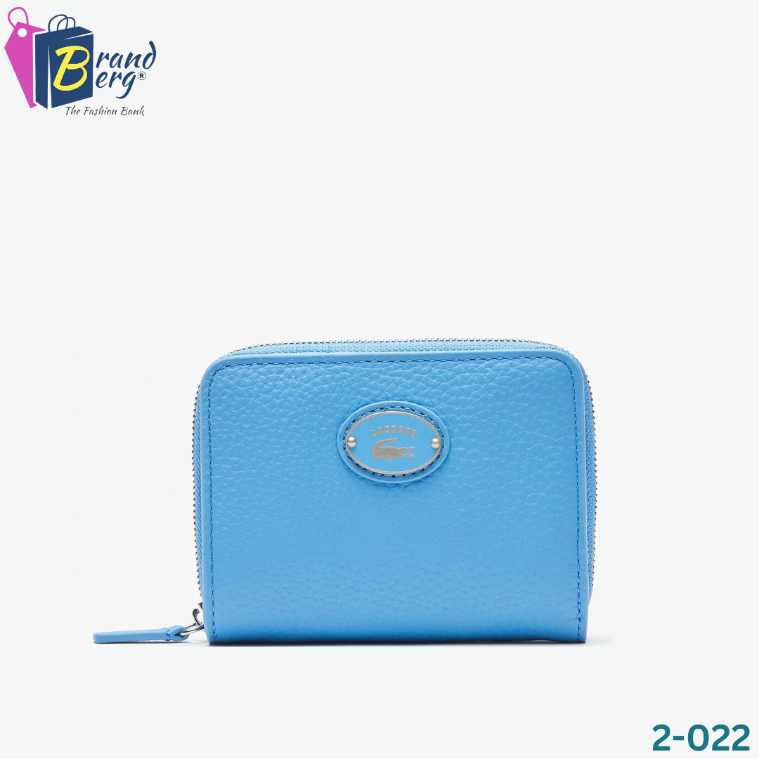 L.A.C.O.S.T.E. WALLET BIFOLD ZIPPER