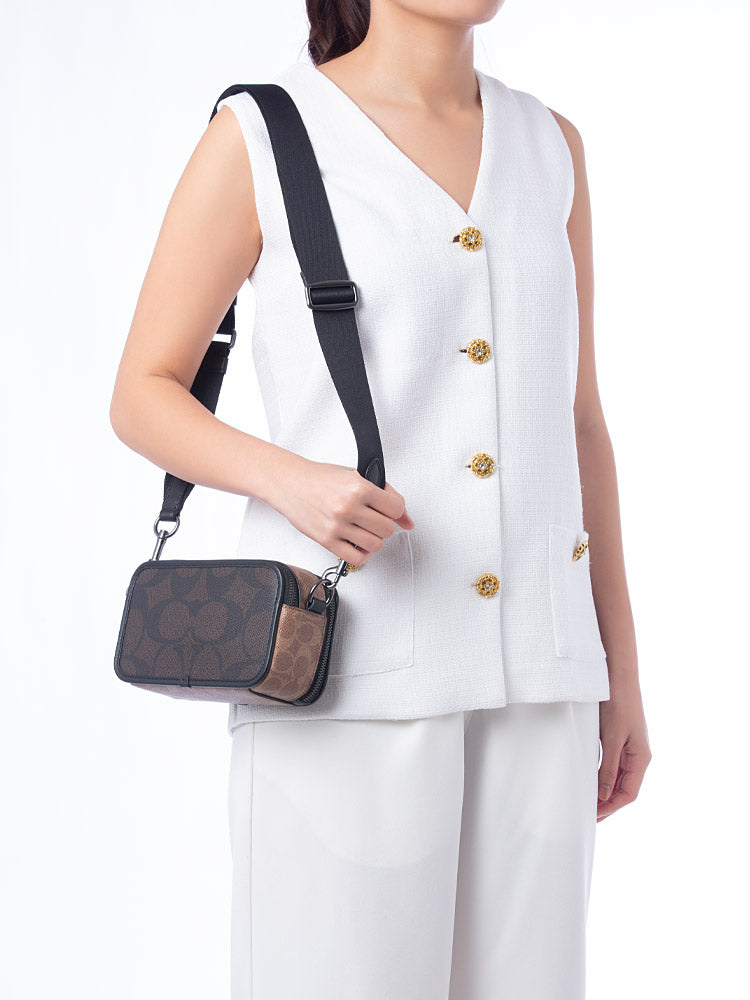C.O.A.C.H Wyatt Crossbody Bag In Signature Canvas