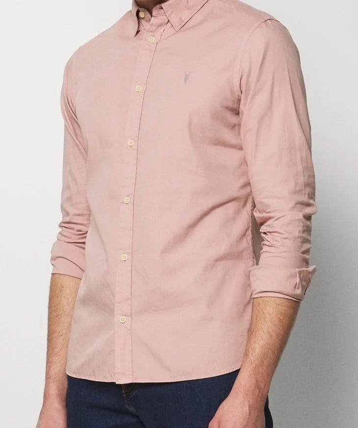 A.l.l.S.a.i.n.t.s HERMOSA RAMSKULL RELAXED FIT SHIRT Pink