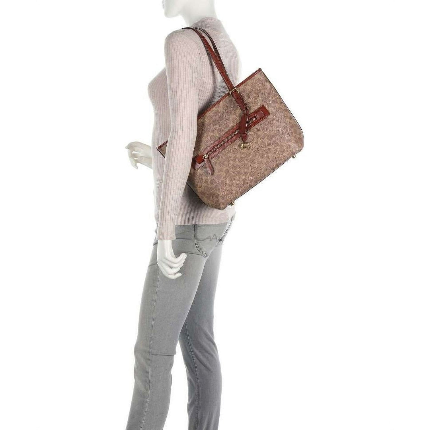 C.O.A.C.H Womens Coated Canvas Signature Taylor