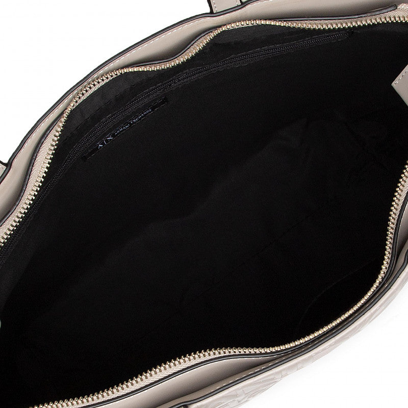 A.R.M.A.N.I E.X.C.H.A.N.G.E Shoulder Zipper Bag