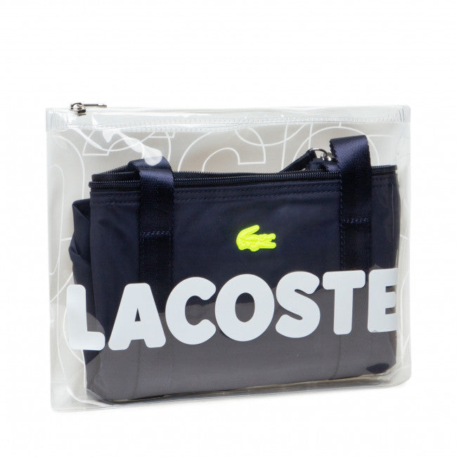 L.A.C.O.S.T.E. SHOULDER ZIPPER HANDBAG