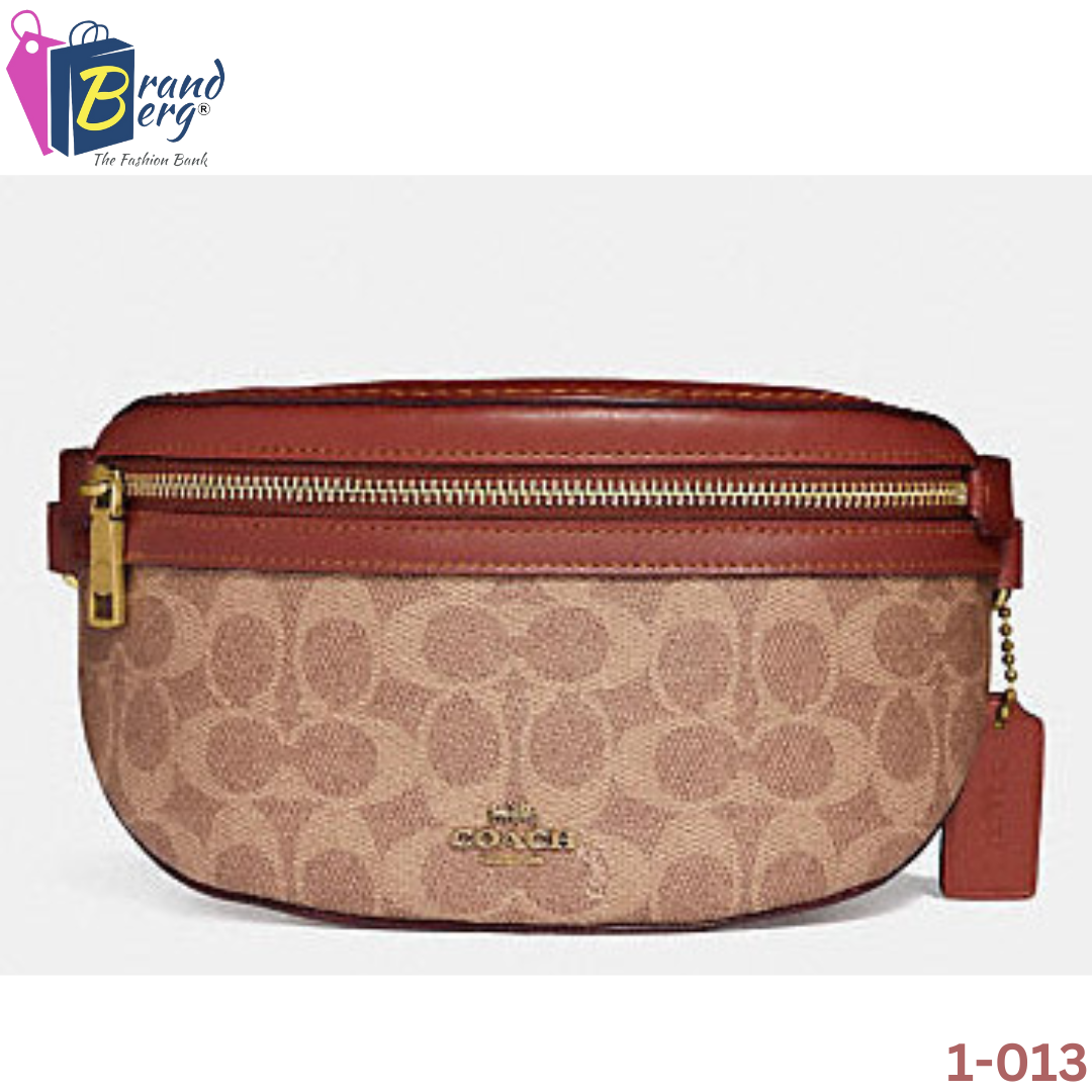 COACH Bethany Fanny Pack Canvas Waist/Belt Bag