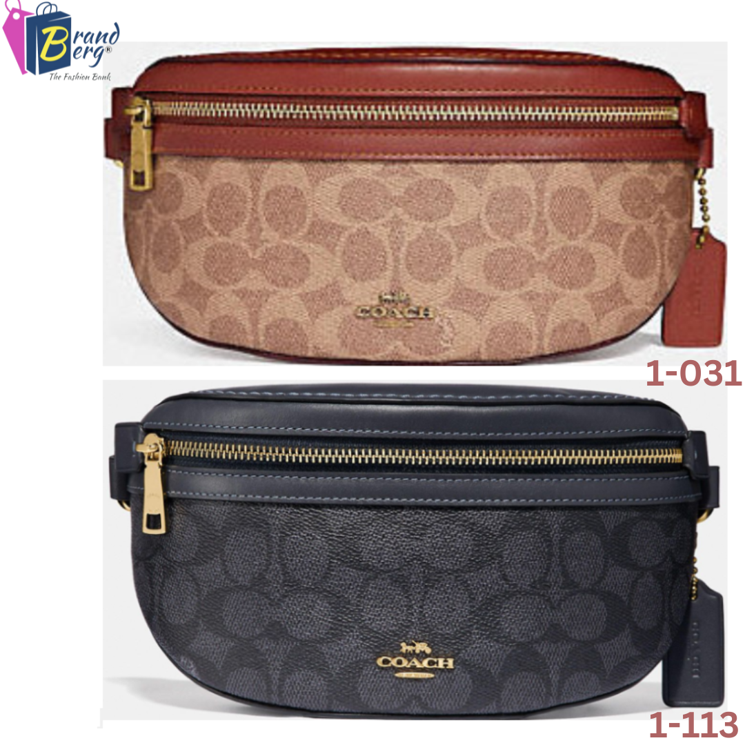 COACH Bethany Fanny Pack Canvas Waist/Belt Bag
