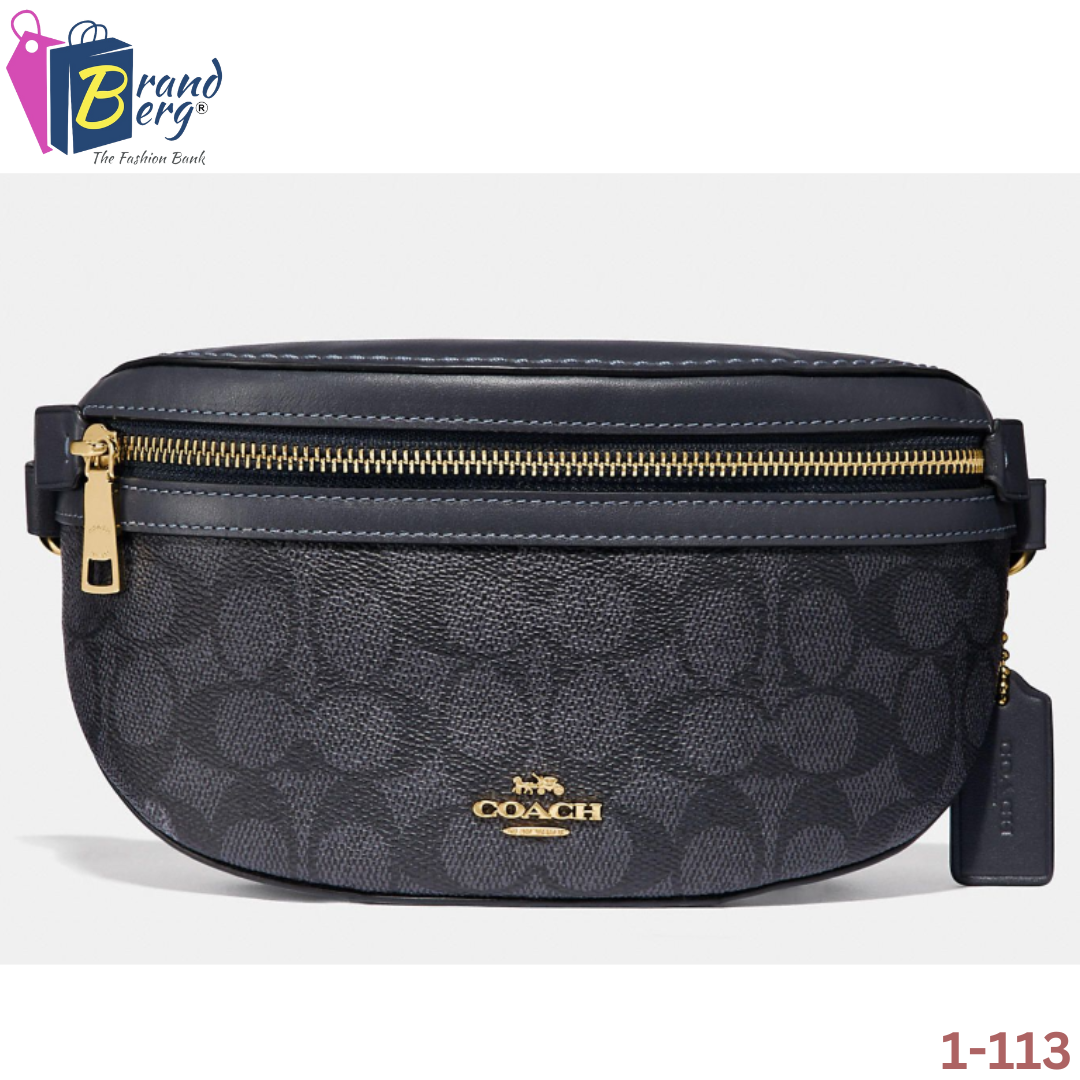 COACH Bethany Fanny Pack Canvas Waist/Belt Bag