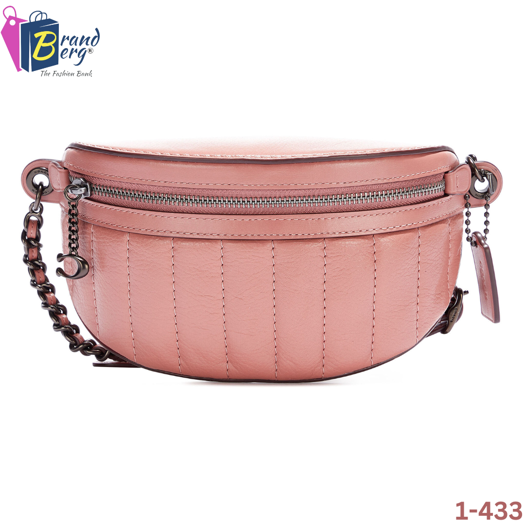 C.O.A.C.H Quilted Chain Belt Bag for Ladies