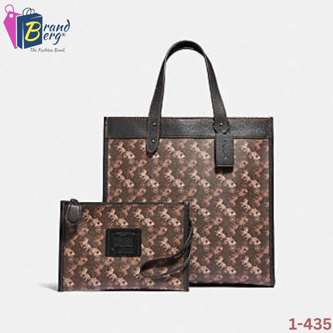 C.O.A.C.H Field Tote With Horse And Carriage Print