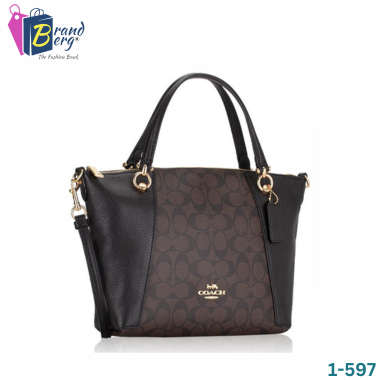 C.O.A.C.H.Kacey Satchel In Signature Canvas HANDBAG