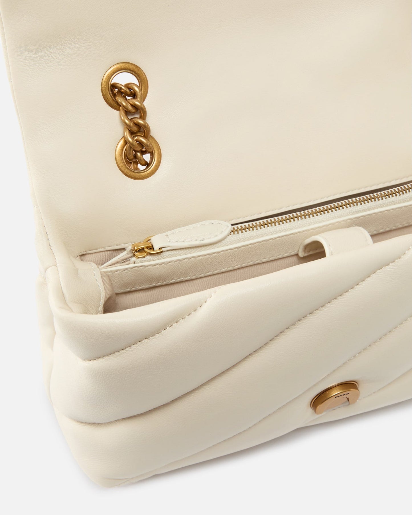 P.I.N.K.O Medium shoulder bag Love Bag Puff Maxi Quilt