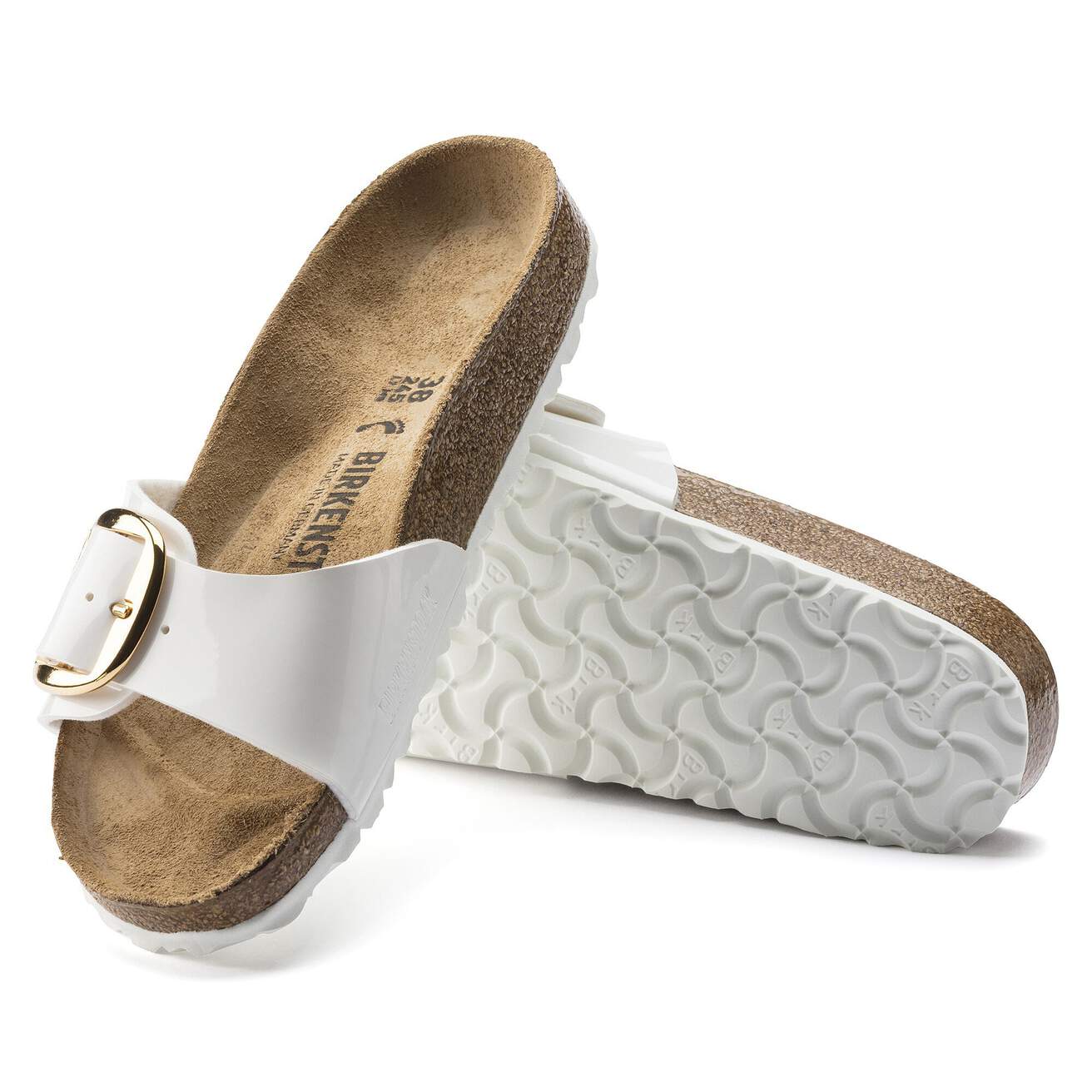 B.I.R.K.E.N.S.T.O.C.K Madrid Big Buckle Birko-Flor Patent