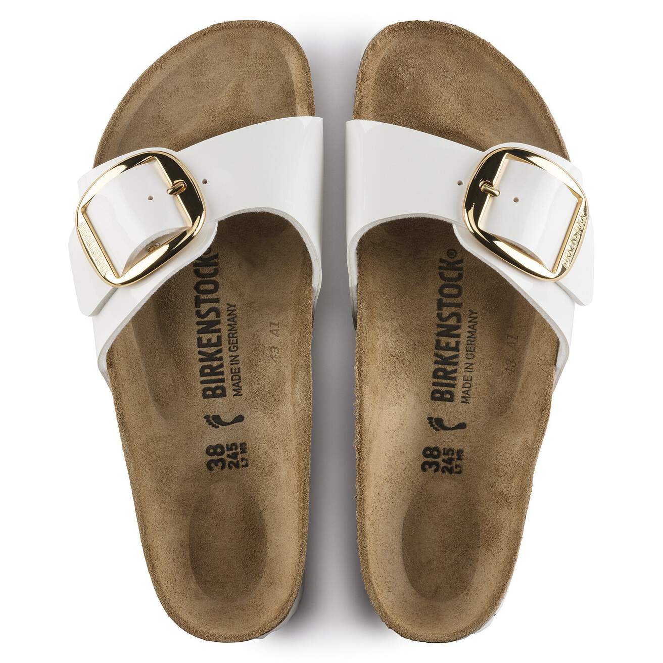 B.I.R.K.E.N.S.T.O.C.K Madrid Big Buckle Birko-Flor Patent