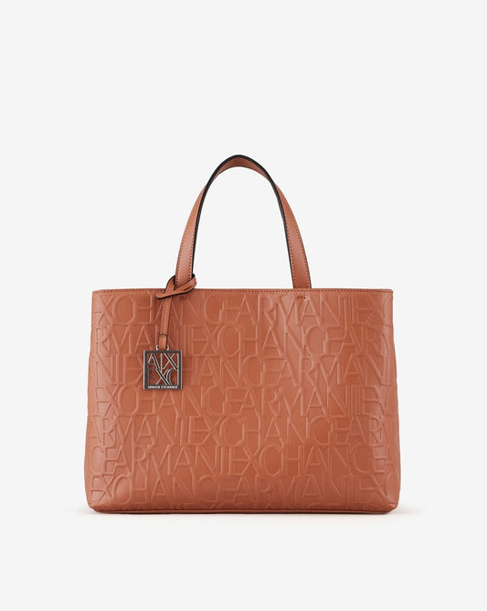 A.R.M.A.N.I. E.X.C.H.A.N.G.E. SHOULDER HANDBAG