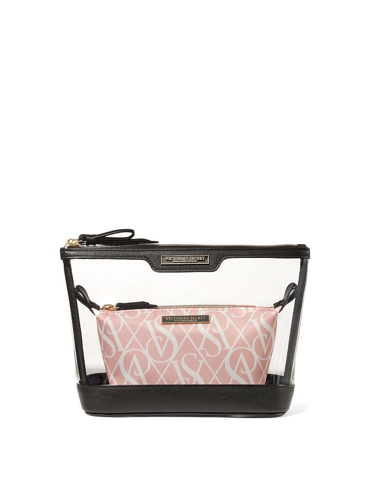 V.I.C.T.O.R.I.A'S S.E.C.R.E.T Am/pm Duo Toiletry Bag