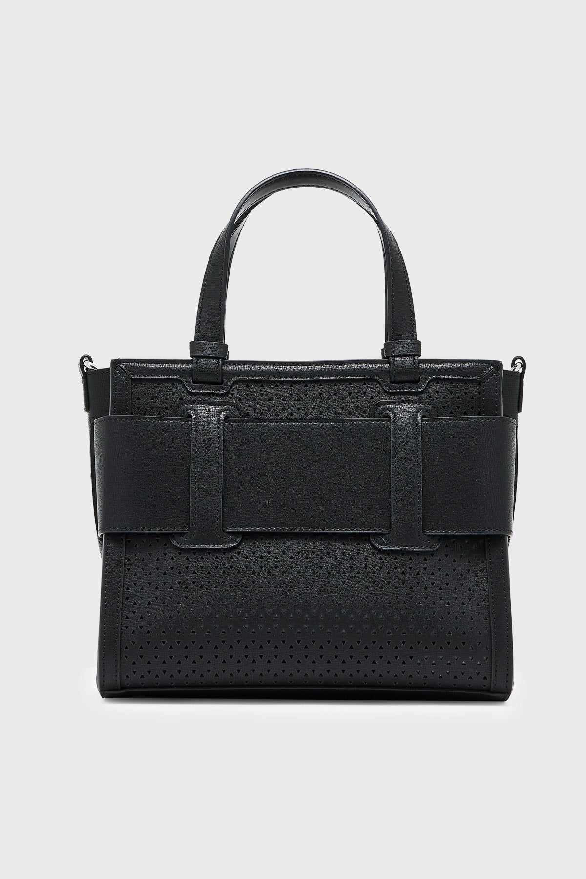 A.r.m.a.n.i E.x.c.h.a.n.g.e Shopper in monochrome technical fabric