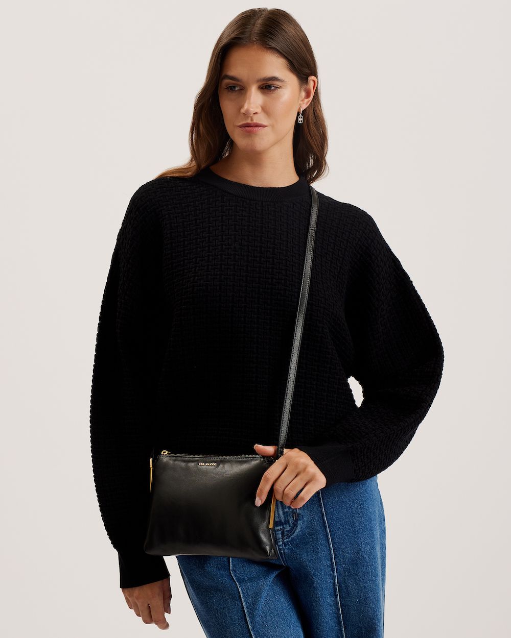 T.E.D B.A.K.E.R Samilly Slim Soft Quilted Crossbody Bag