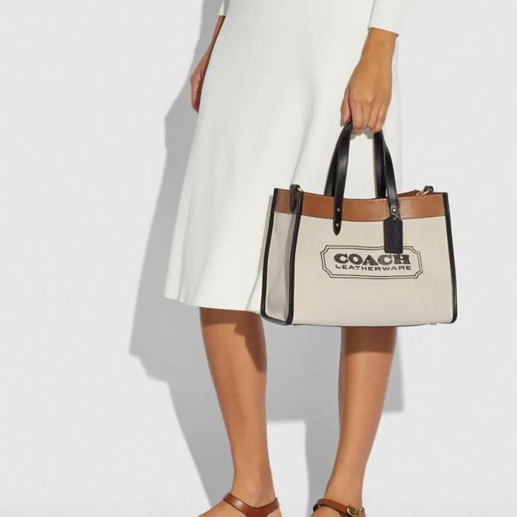 C.O.A.C.H Field Tote 30 With Coach Badge