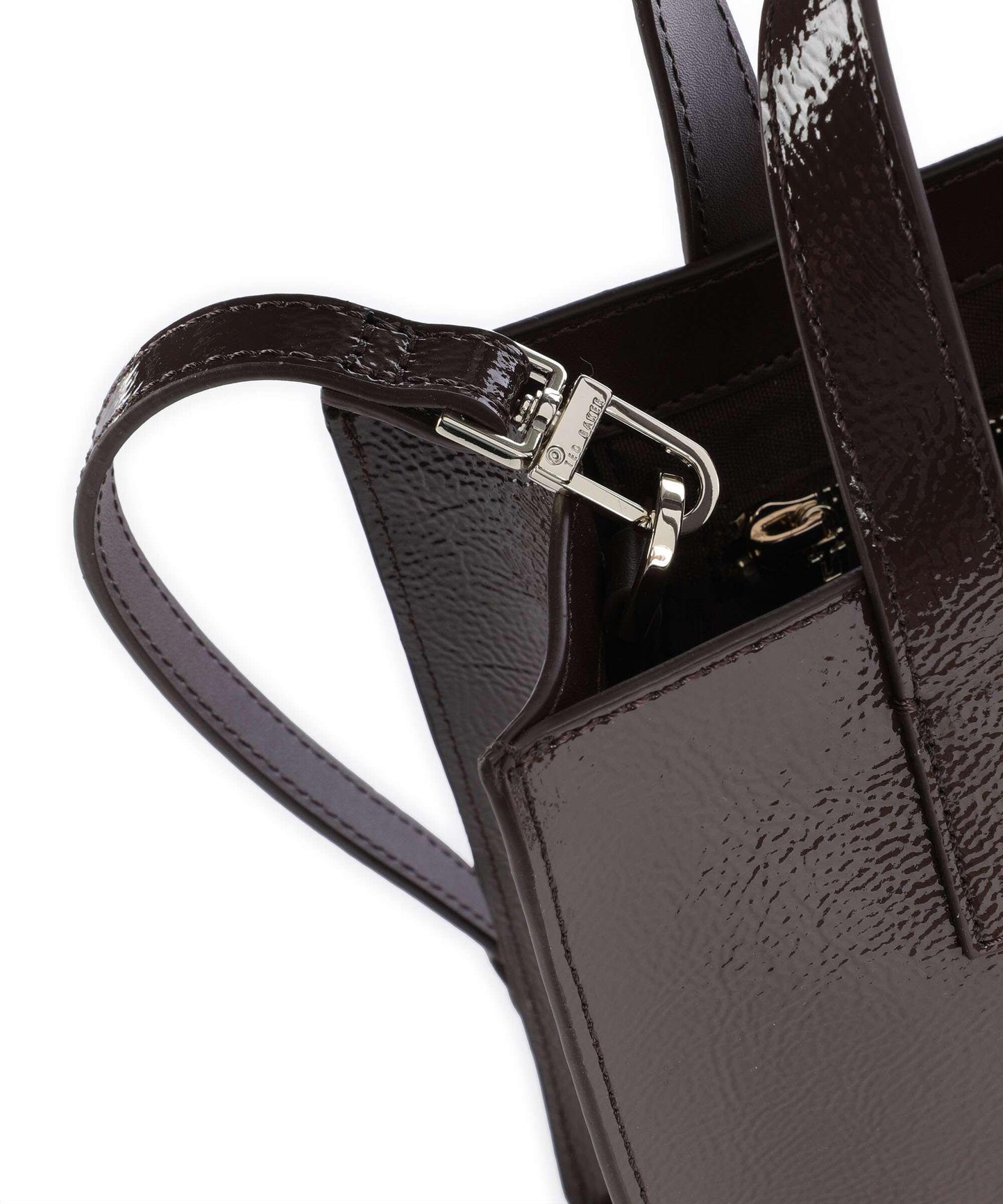 T.E.D B.A.K.E.R Rouseta Rose Detail Midi Leather Bag