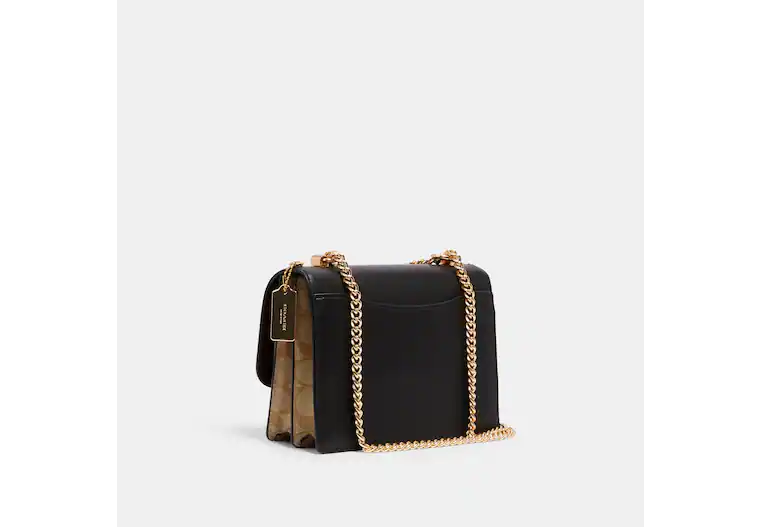 C.O.A.C.H. Klare Crossbody In Blocked Signature Canvas