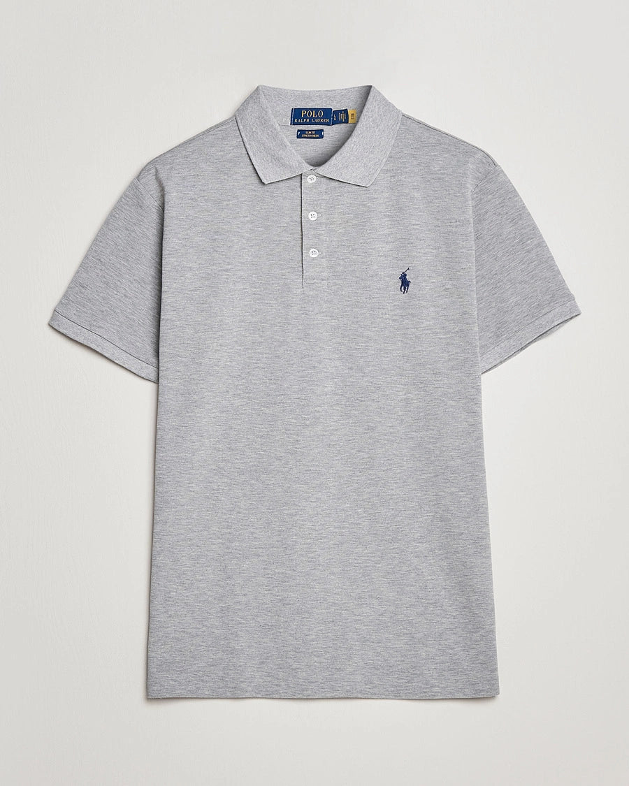 P.o.L-O. R.A.L.P.H. L.A.U.R.E.N. Mesh Polo Shirt Custom Slim Fit Newport