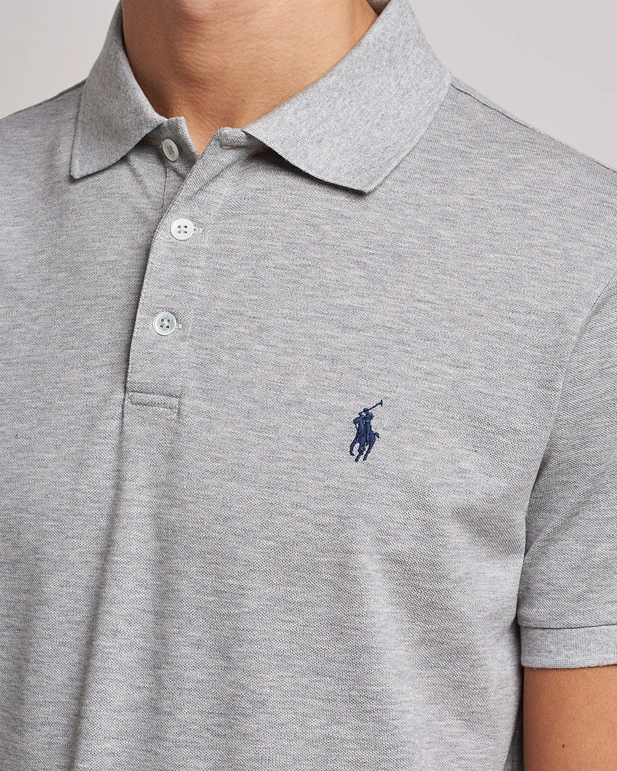P.o.L-O. R.A.L.P.H. L.A.U.R.E.N. Mesh Polo Shirt Custom Slim Fit Newport