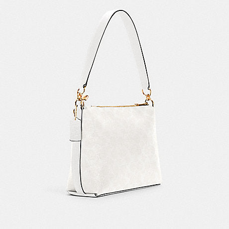 COACH Small Marlon Shoulder Bag In Signature Canvas