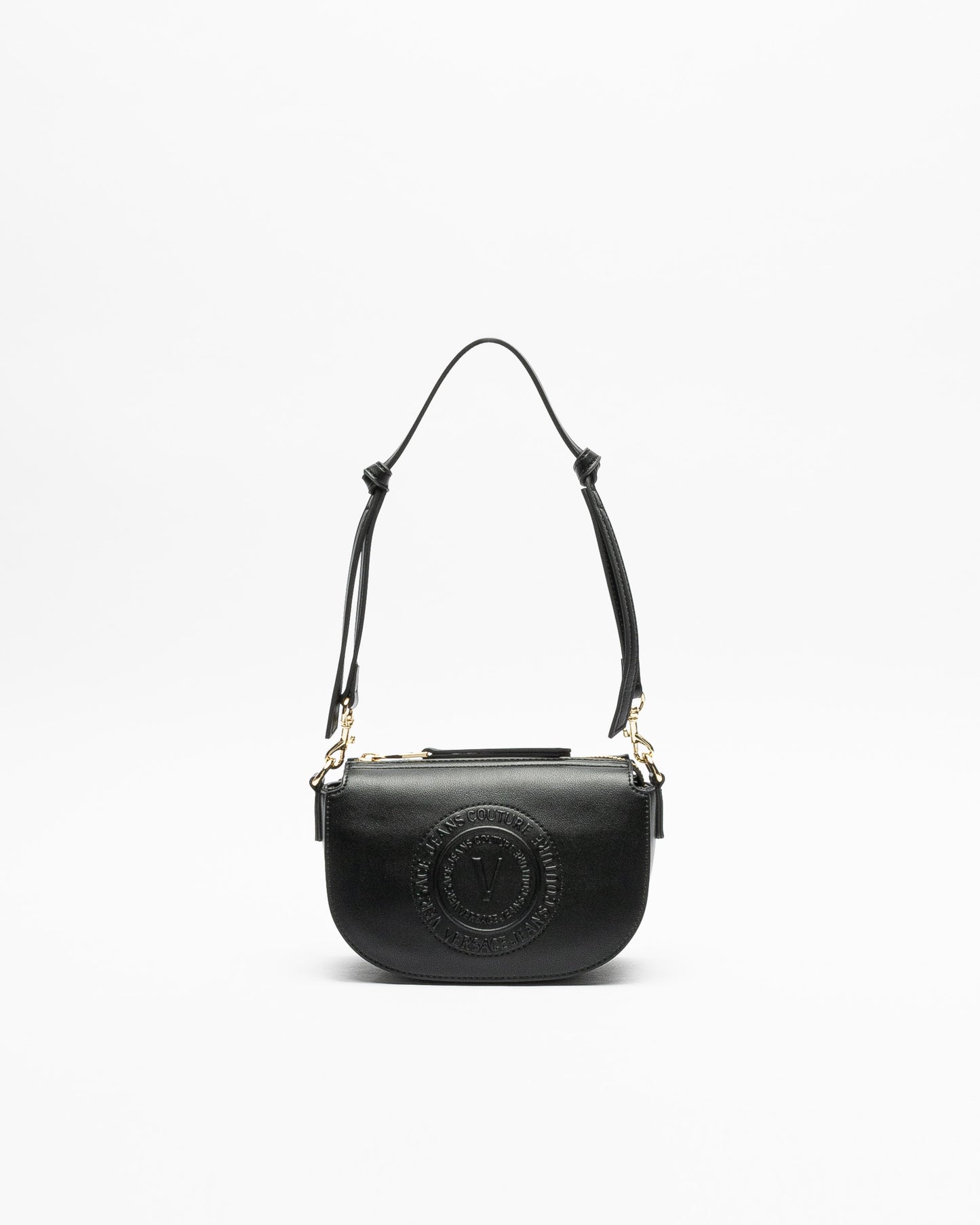 V.E.R.S.A.C.E. J.E.A.N.S. COUTURE CROSS ZIPPER BAG