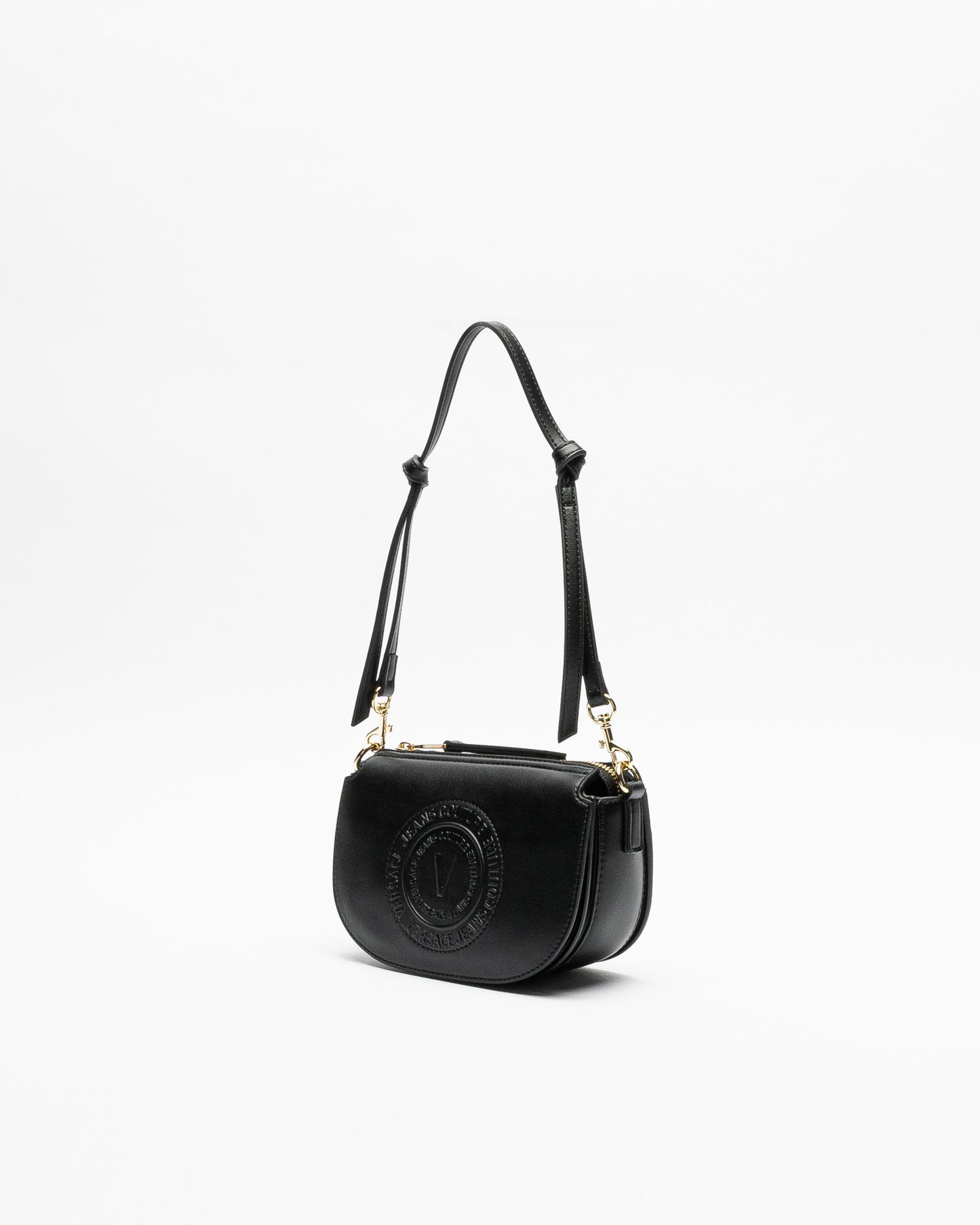 V.E.R.S.A.C.E. J.E.A.N.S. COUTURE CROSS ZIPPER BAG