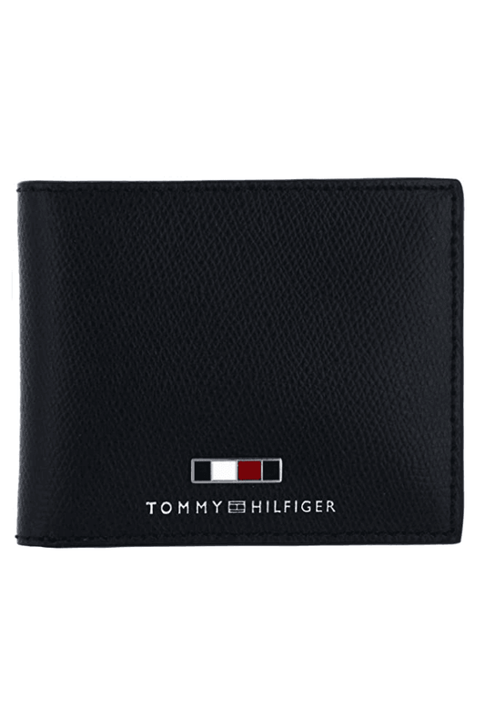 T.O.M.M.Y. H.I.L.F.I.G.E.R. Business Leather Mini Cc Wallet
