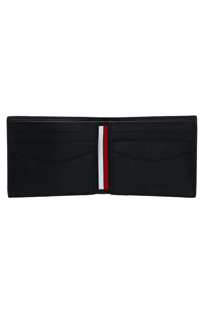 T.O.M.M.Y. H.I.L.F.I.G.E.R. Business Leather Mini Cc Wallet