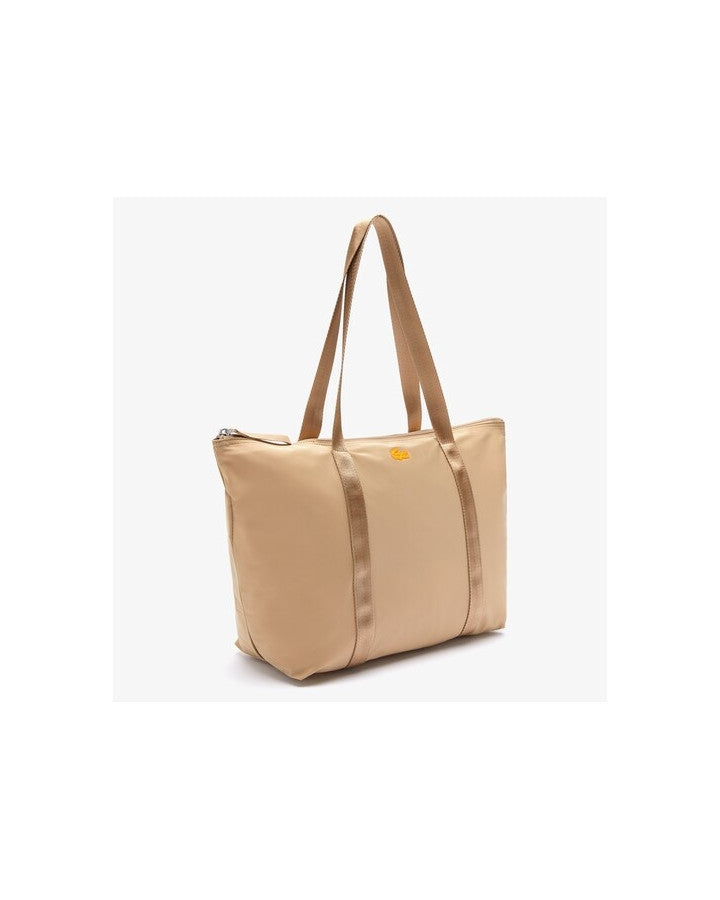 L.A.C.O.S.T.E. SHOULDER ZIPPER HANDBAG