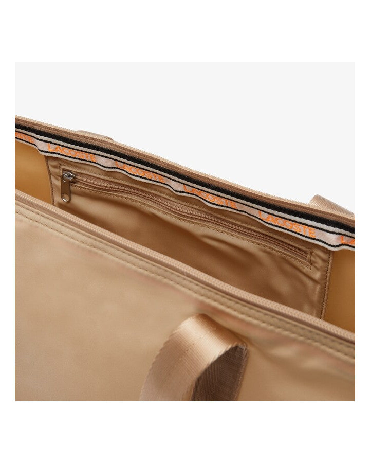 L.A.C.O.S.T.E. SHOULDER ZIPPER HANDBAG