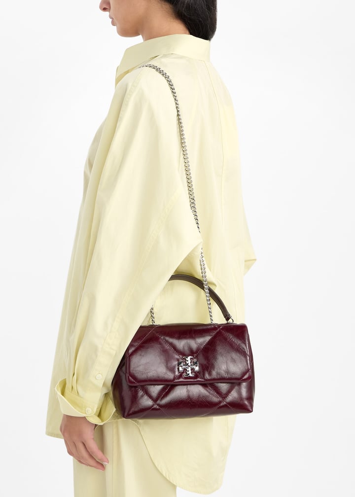 T.O.R.Y B.U.R.C.H Kira diamond quilt small convertible shoulder bag