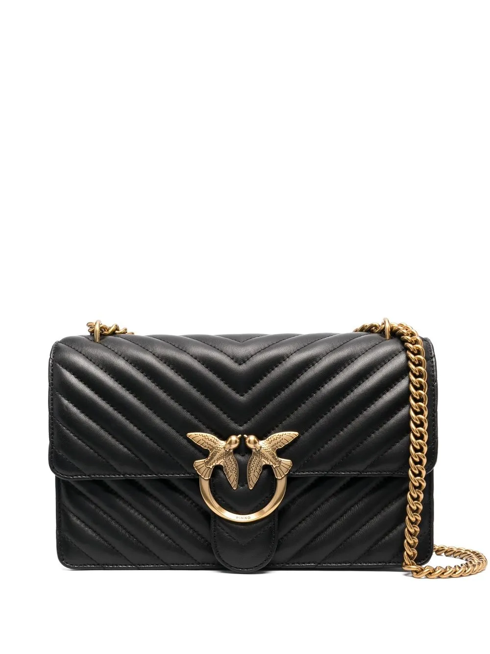 P.I.N.K.O Classic Icon chevron-quilted Love-bag