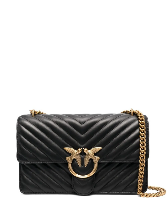 P.I.N.K.O Classic Icon chevron-quilted Love-bag