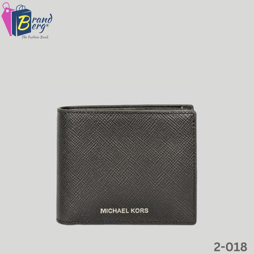 MICHAEL KORS Harrison Leather Billfold Wallet With Passcase