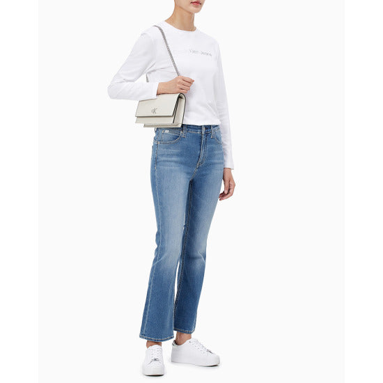 C.A.L.V.I.N K.L.E.I.N  Small Flap Chain Crossbody Bag