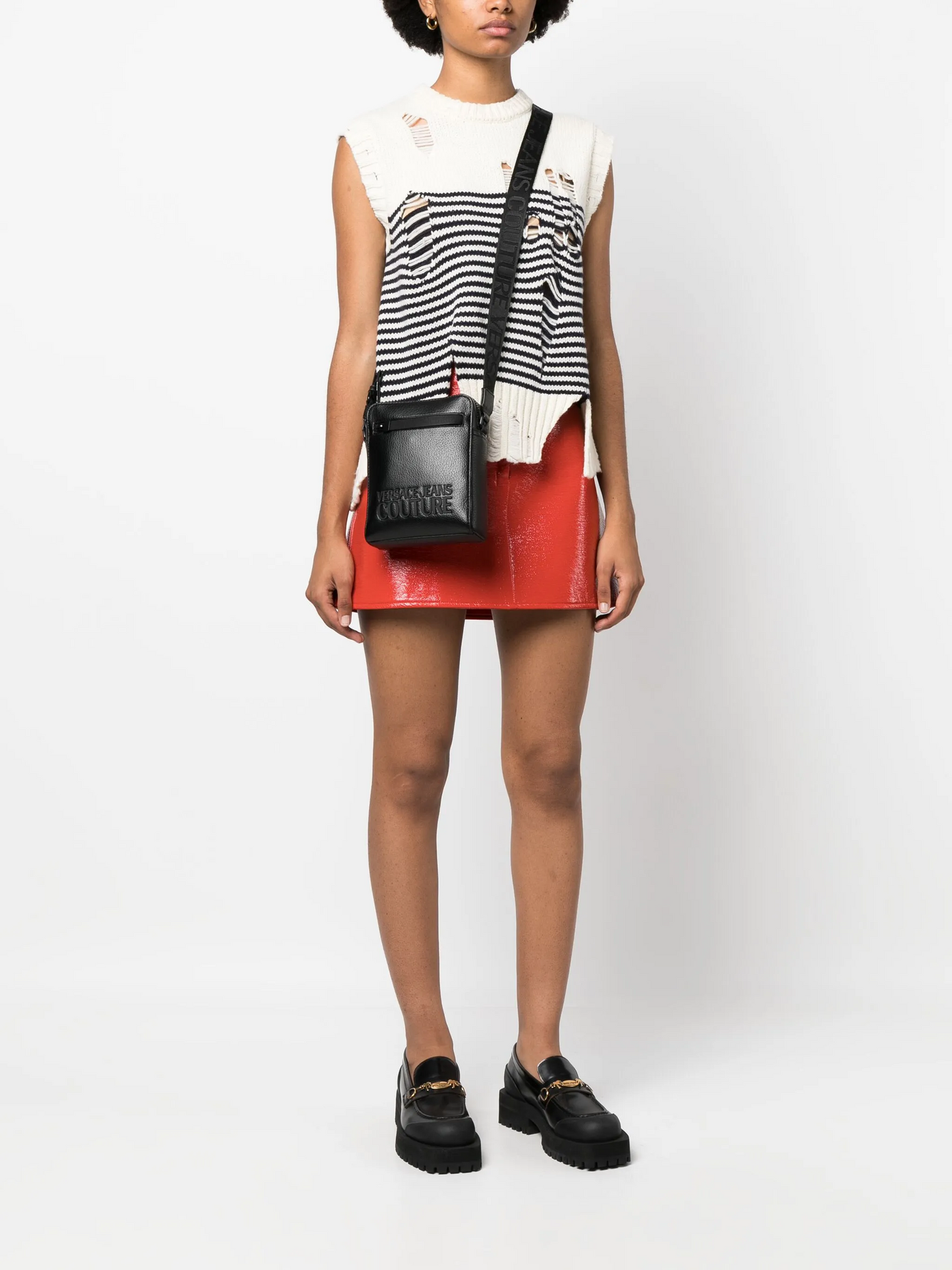 V.E.R.S.A.C.E J.E.A.N.S CROSSBODY BAG