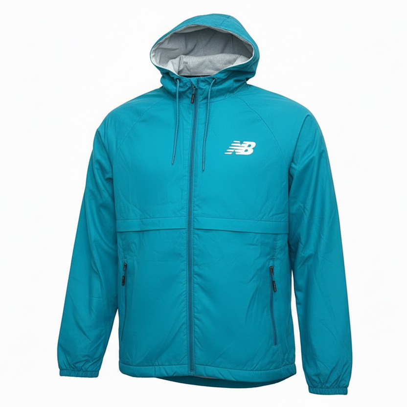 N.e.w B.a.l.a.n.c.e Tech Jacket Quilted Comfort  Full Zip with Pockets Greenish