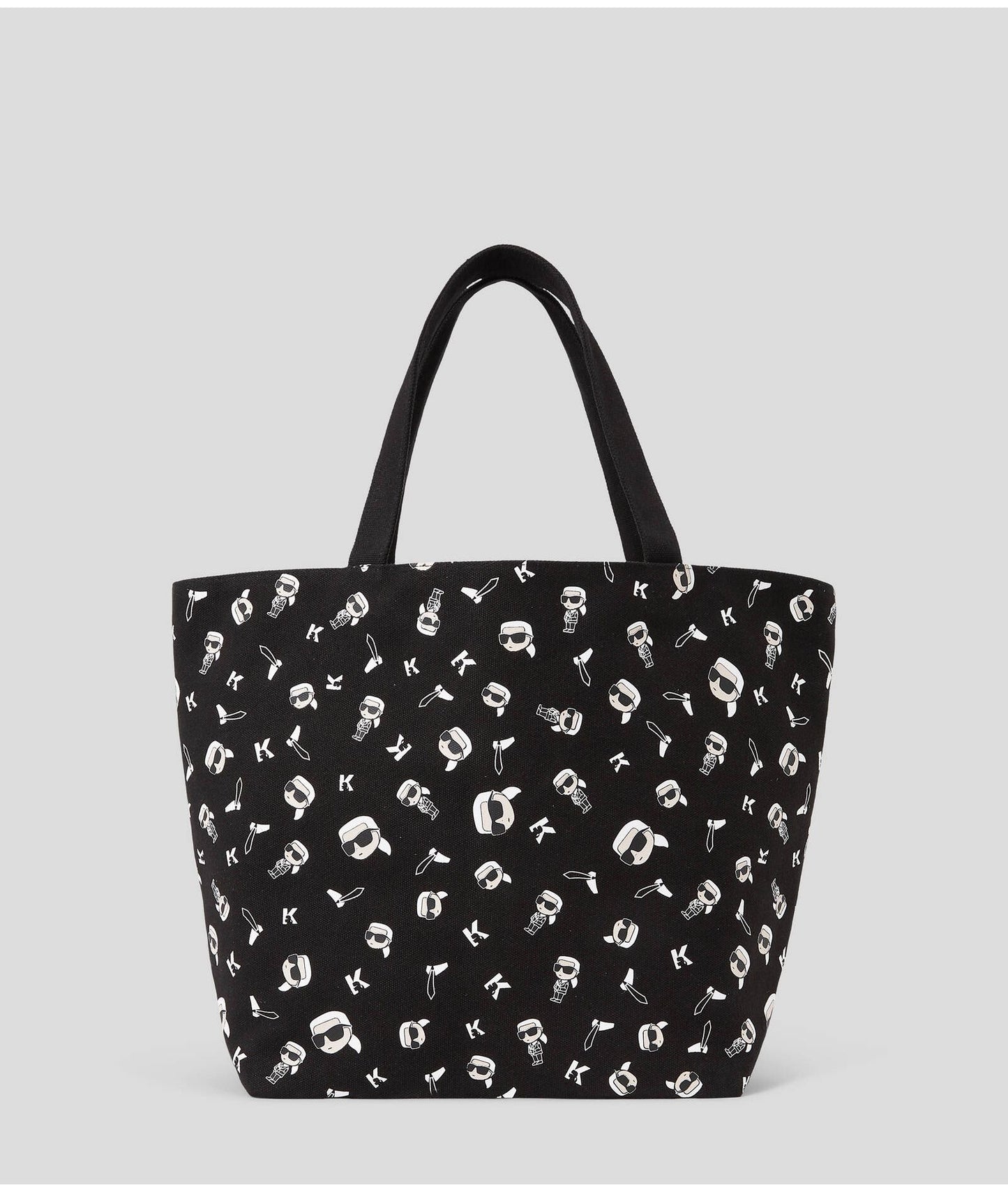 K.A.R.L. L.A.G.E.R.F.E.L.D. Canv Shopper shoulder Bag Reversible