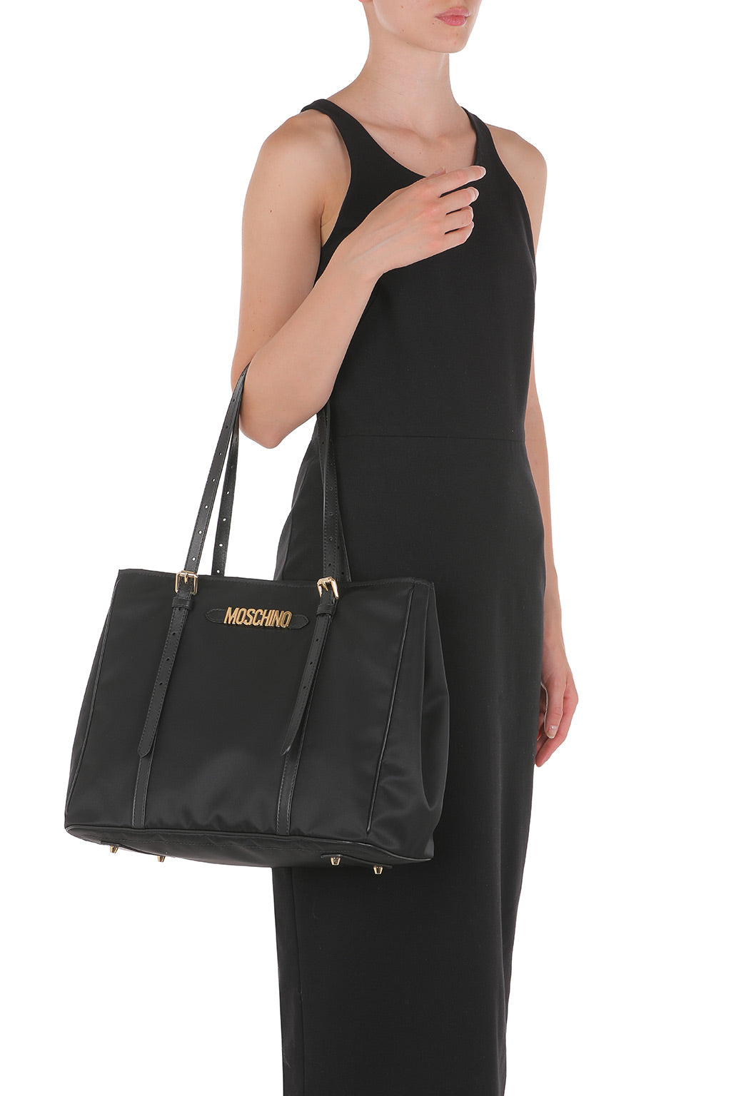 M.O.S.C.H.I.N.O MULTIPOCKETS - Tote bag - fantasia nero