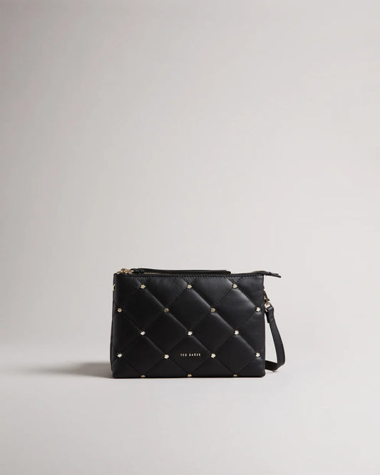 T.E.D. B.A.K.E.R. Parrker Quilted Studded Mini Crossbody Bag