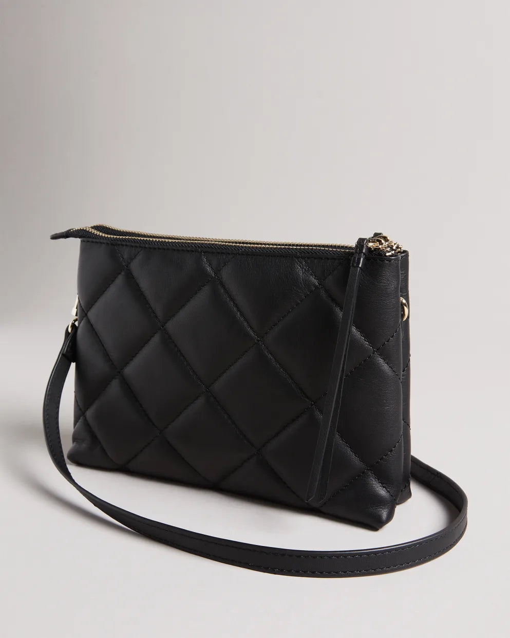 T.E.D. B.A.K.E.R. Parrker Quilted Studded Mini Crossbody Bag