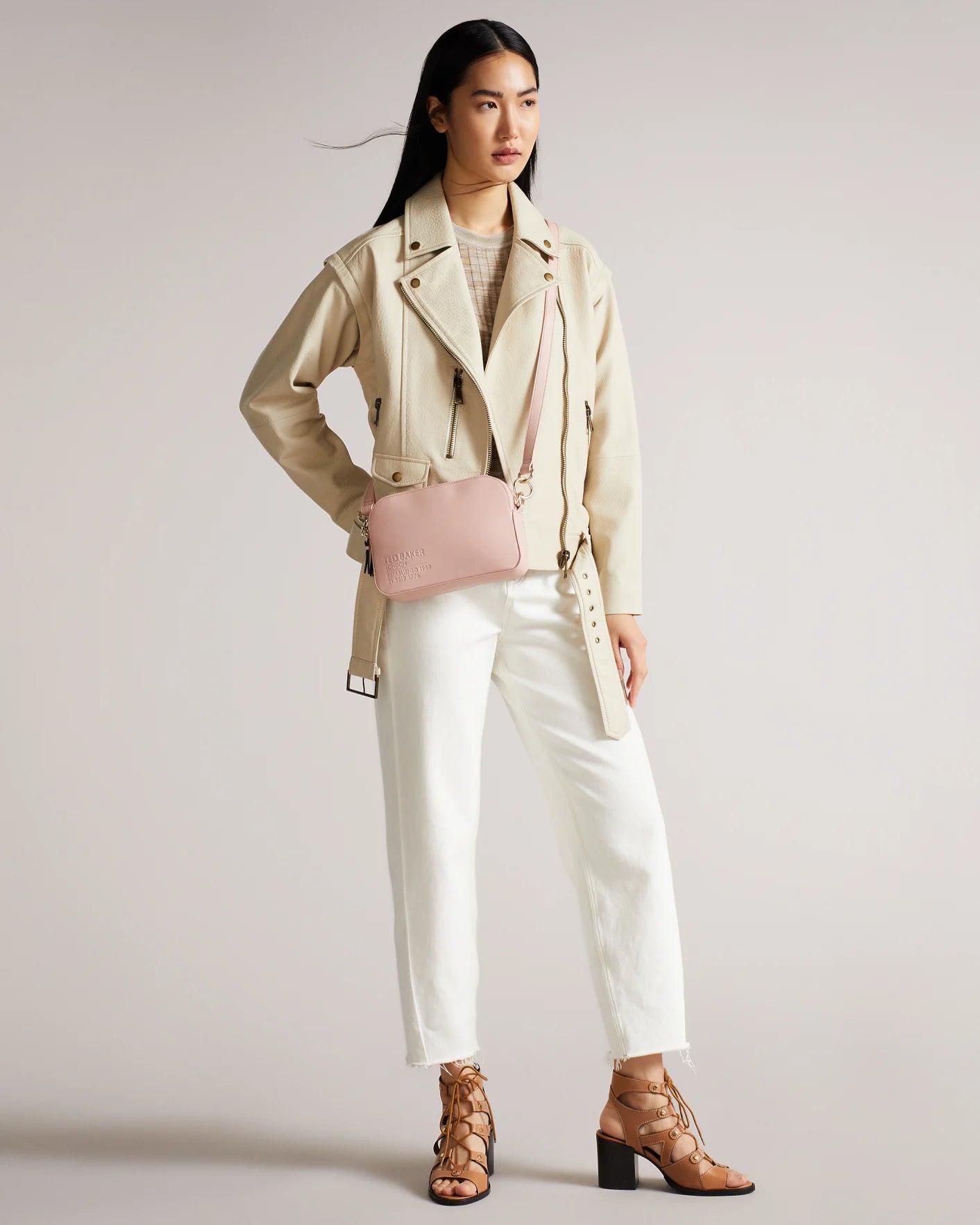 TED BAKER Darcelo Branded Webbing Camera Bag