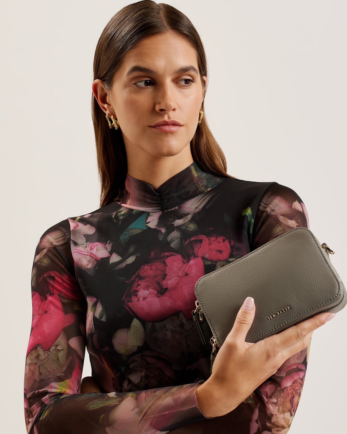 T.E.D B.A.K.E.R Stunna Mini Webbing Crossbody Bag