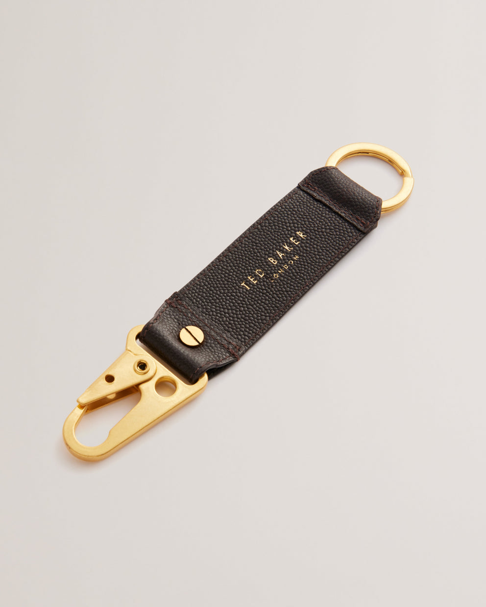 T.E.D B.A.K.E.R  Brown-Chocolate Pebble Textured Card Holder Set